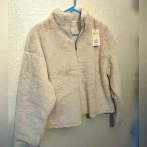 VERY SOFT quarter zip jacket